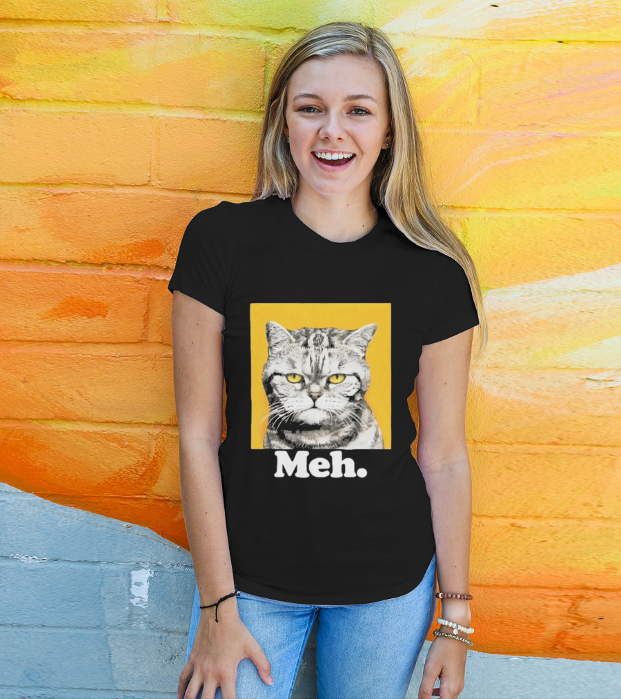 90 Day The Single Life Meh Cat T-Shirt