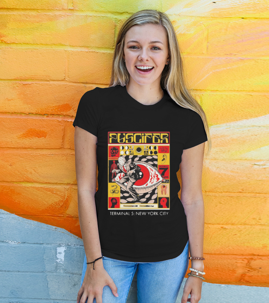 Puscifer The Normal Isn't Tour 2026 Terminal 5 New York City April 7 2026 Surreal T-Shirt