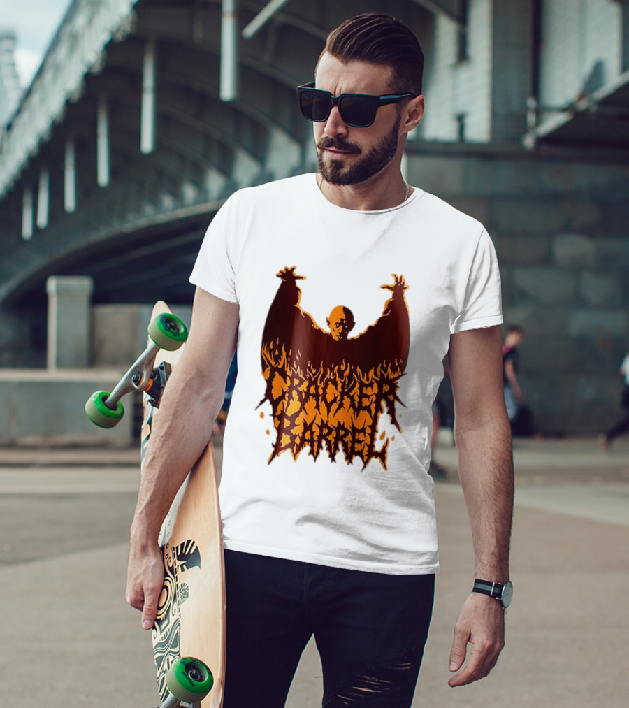 Kurt Barlow Cracker Barrel Fiery Vampire Horror T-Shirt