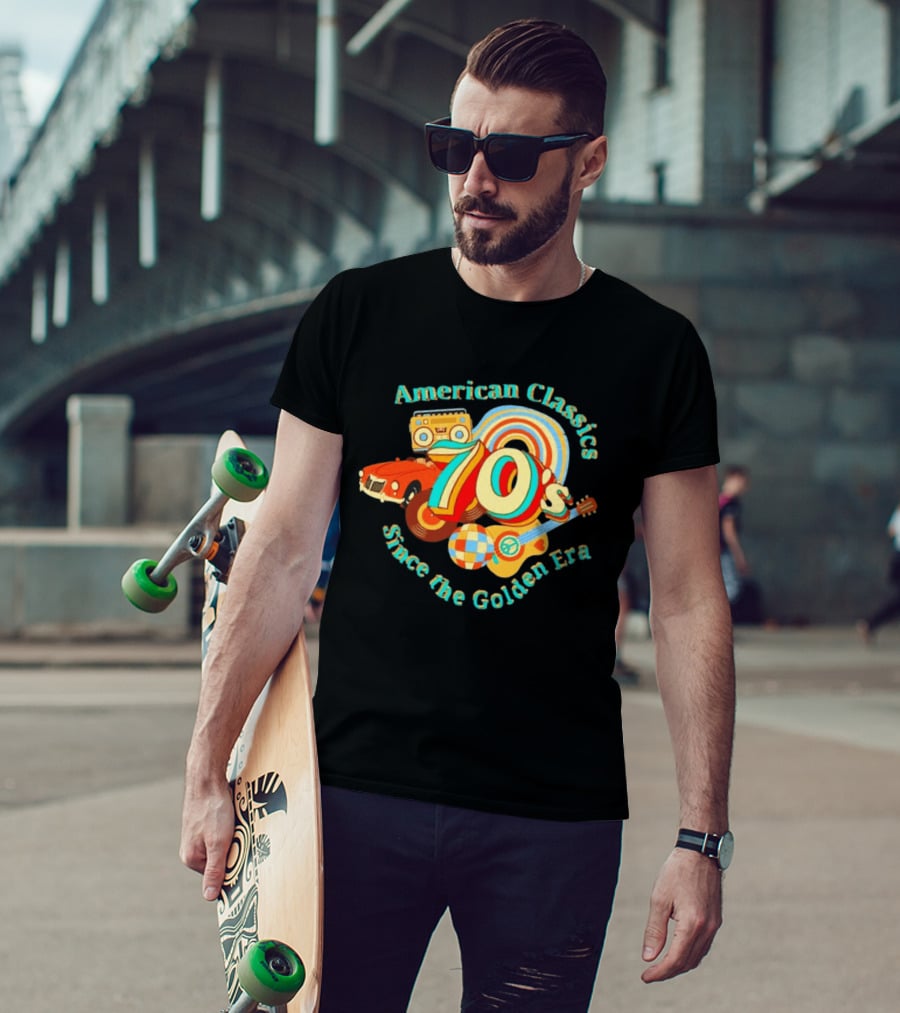 American Classics 70s Retro Vibes Since The Golden Era T-Shirt