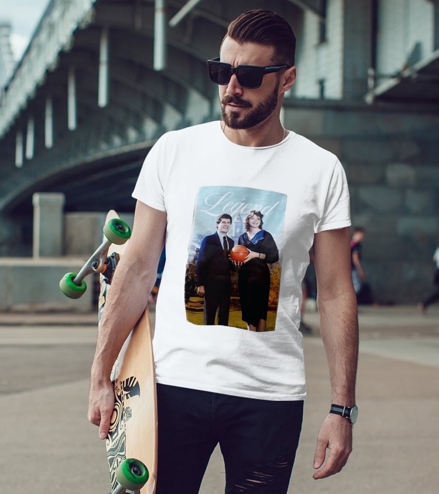 UConn Big East Legend Peggy Myers Basketball Custom T-Shirt