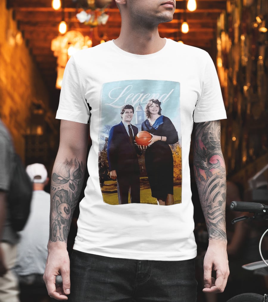 UConn Big East Legend Peggy Myers Basketball Custom T-Shirt