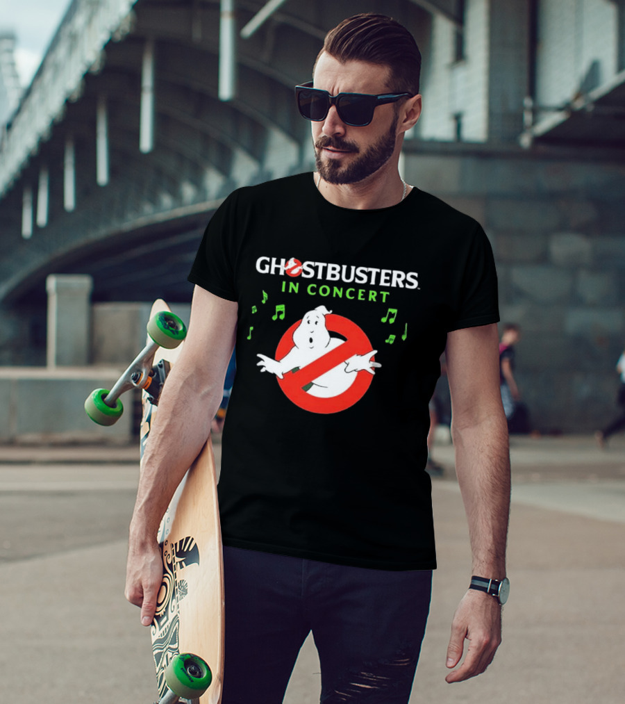 Ghostbusters In Concert 2026 North America Schedule Dates Iconic Music Event T-Shirt