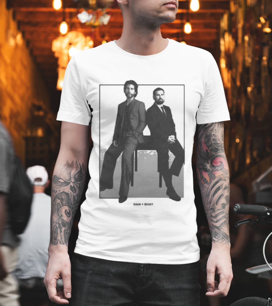 Dan And Shay Say So Monochrome Duo Photography T-Shirt