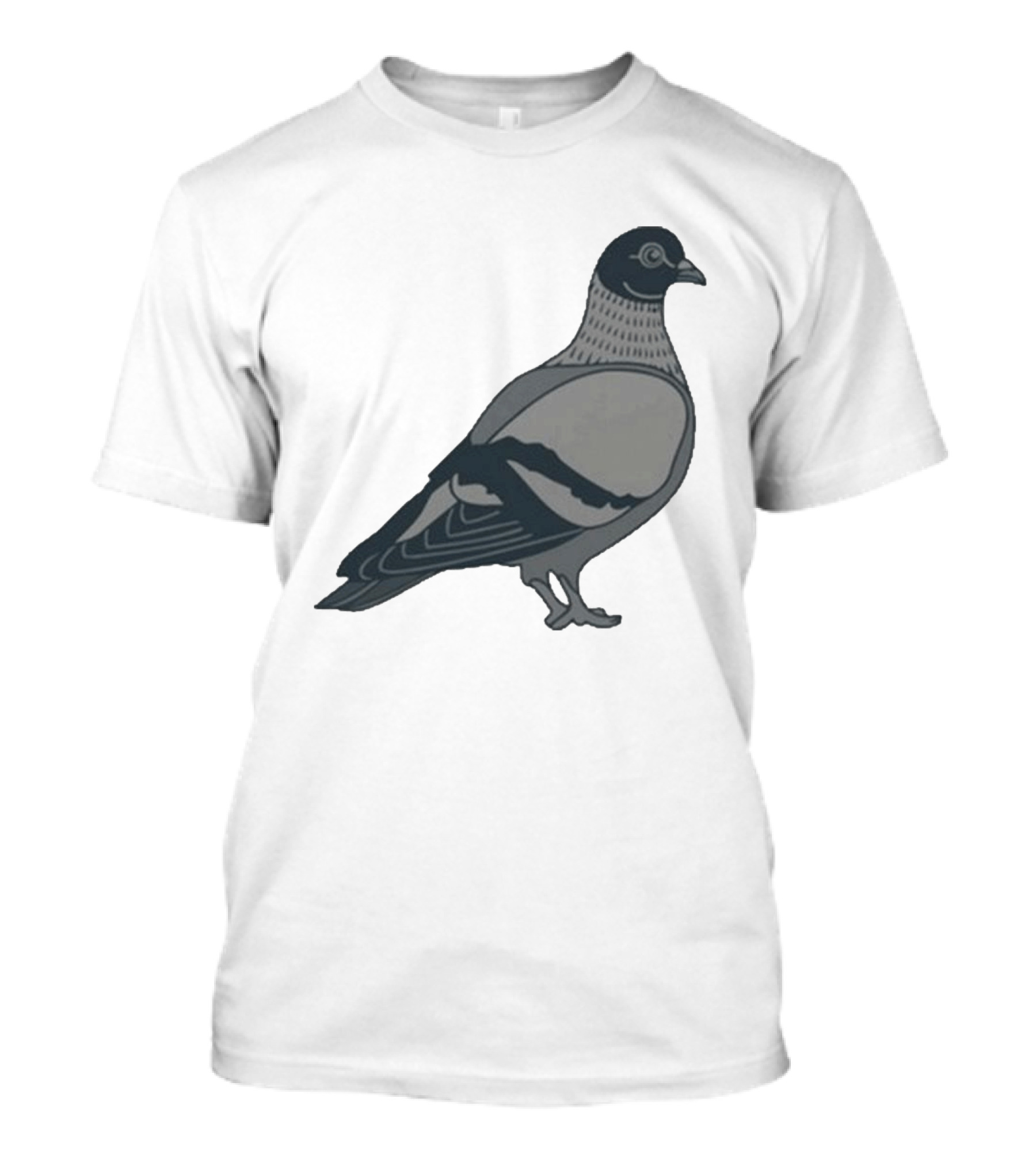 Pigeon Heavyweight Streetwear Symbolic T-Shirt