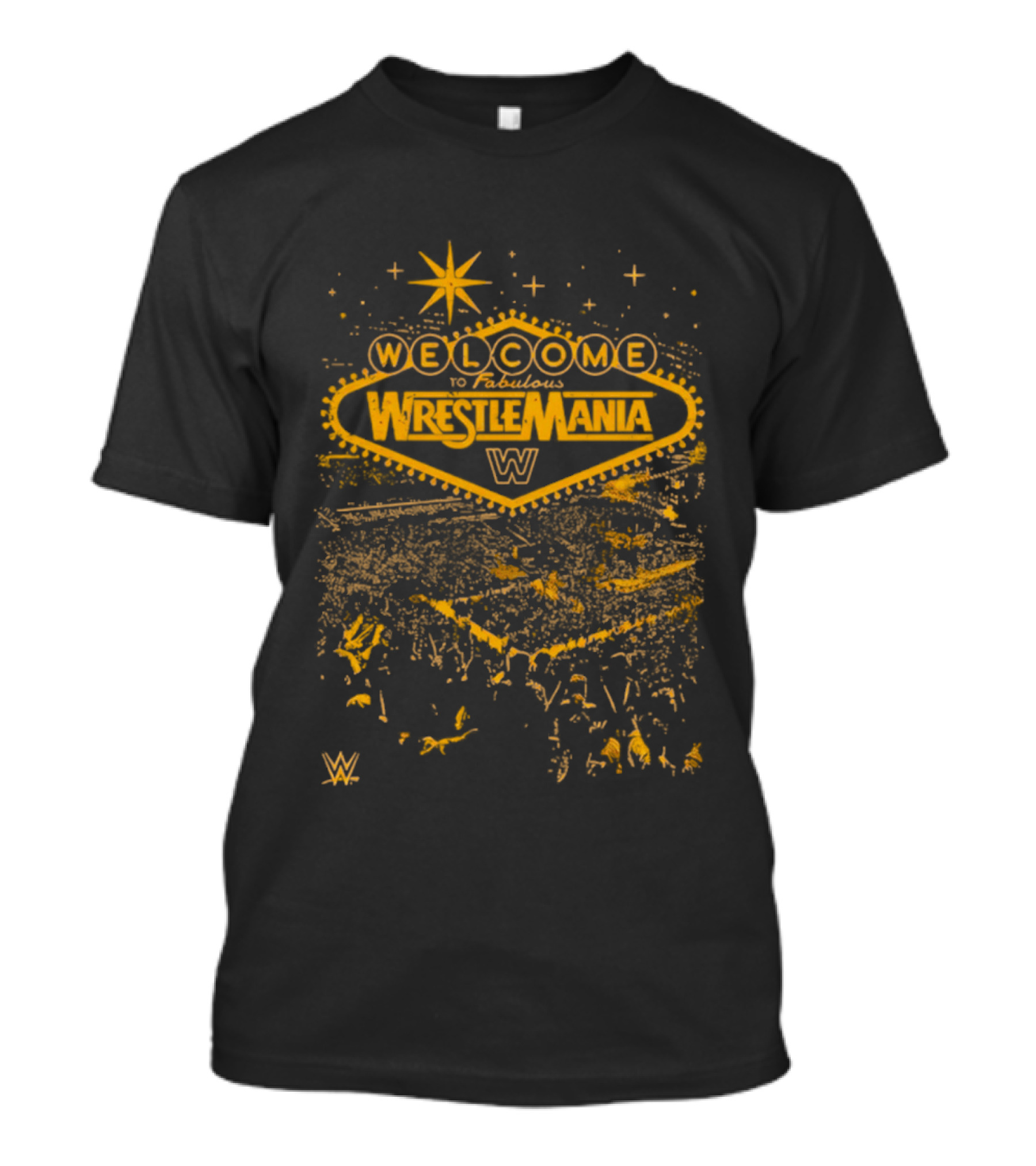 WrestleMania 42 Welcome To Fabulous WrestleMania 2026 Sign With Las Vegas Style Star T-Shirt