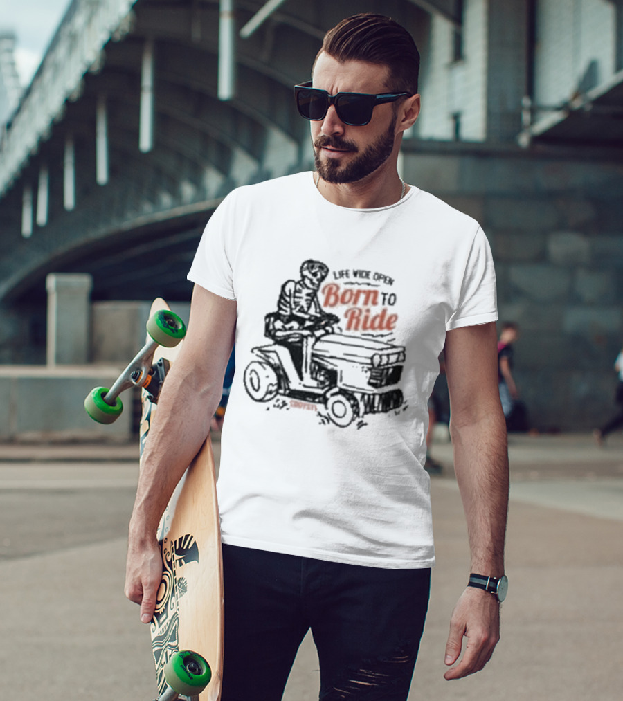 Live Like Cboystv Born To Ride T-Shirt