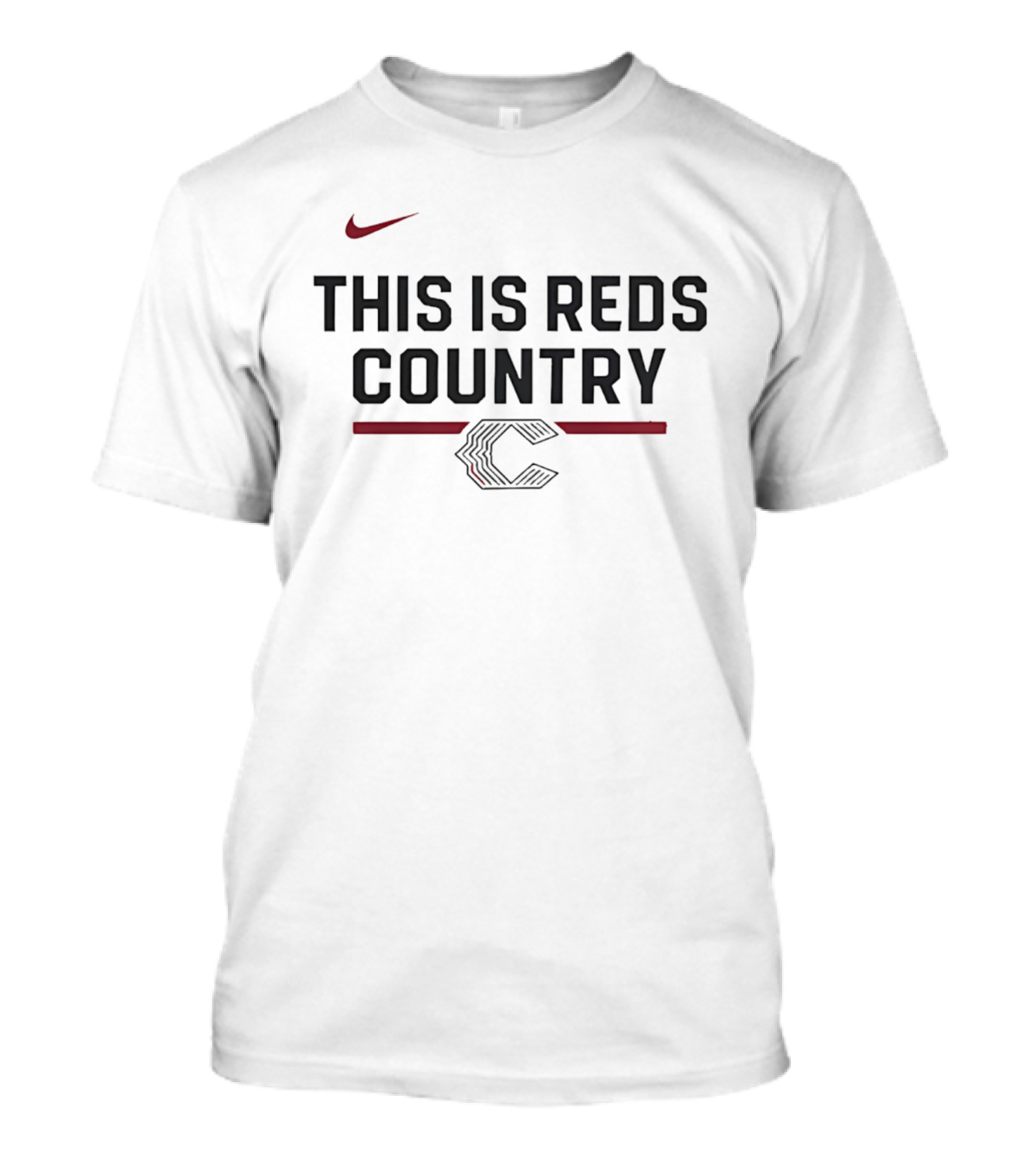 Nike Cincinnati Reds This Is Reds Country C Emblem 2026 City Connect T-Shirt