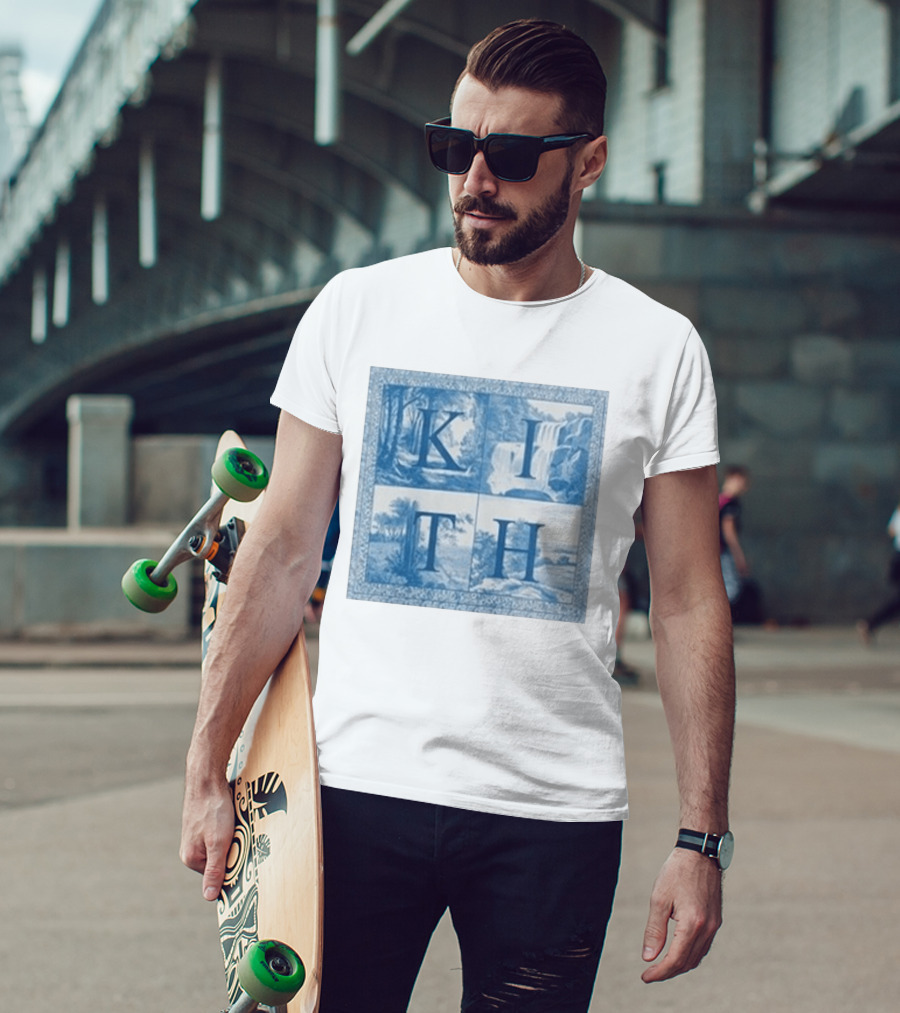 Dallas Stars Kith Engraving Thomas Harley Nature Landscape T-Shirt