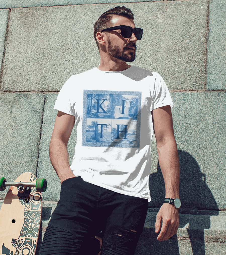 Dallas Stars Kith Engraving Thomas Harley Nature Landscape T-Shirt