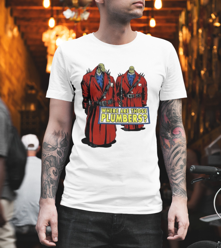 Goomba Super Mario Bros 1993 Where Are Those Plumbers? T-Shirt