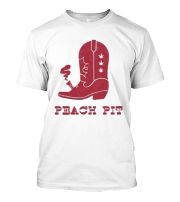Peach Pit Boot Bong Iconic Music T-Shirt