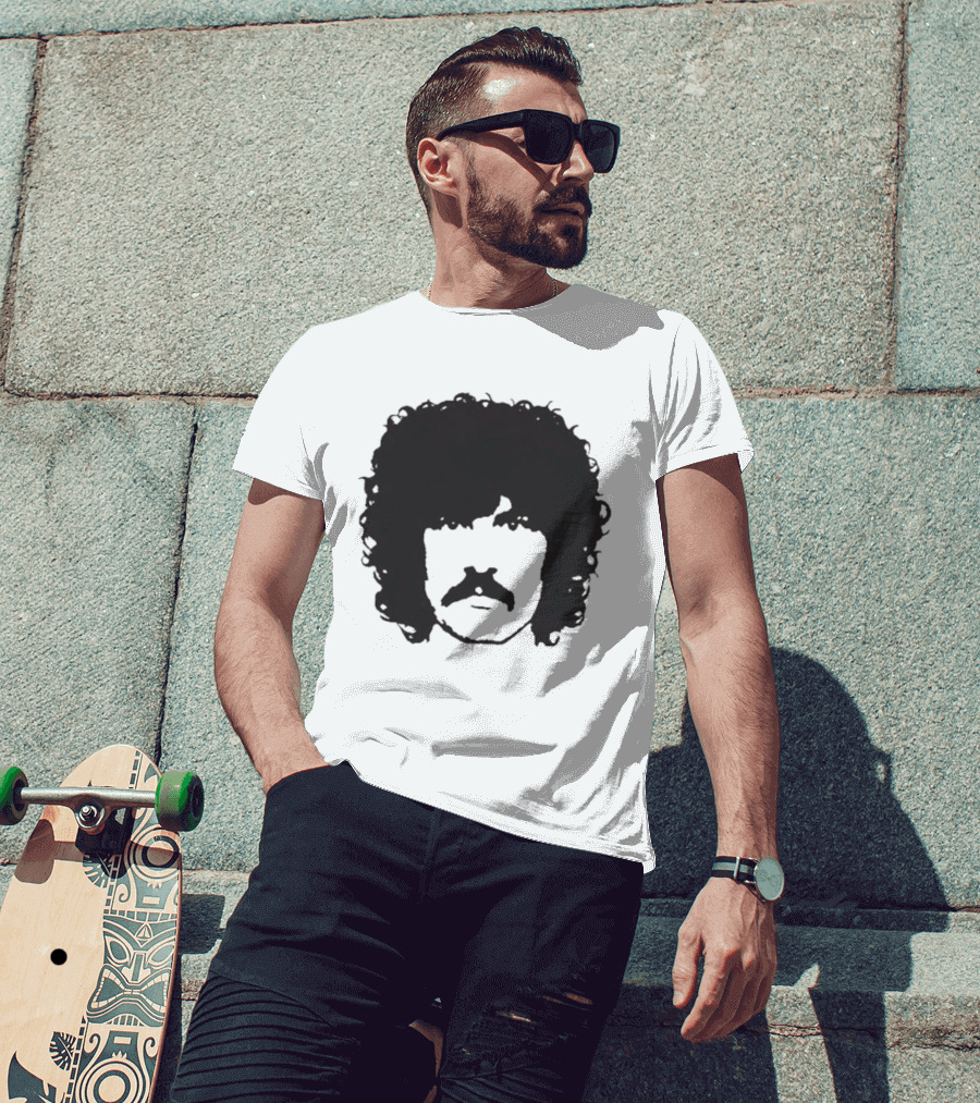 Burton Cummings Iconic Hair And Mustache T-Shirt
