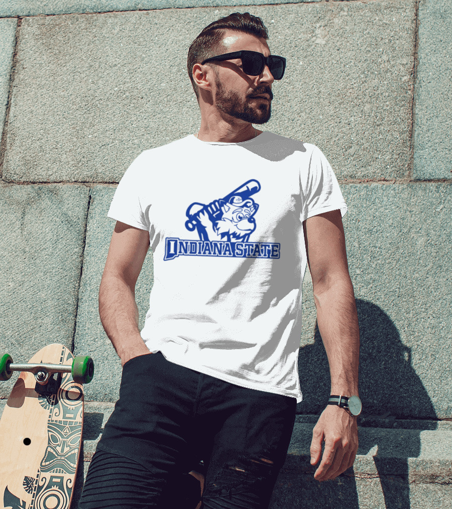 Sycamore Sam Baseball Indiana State University T-Shirt