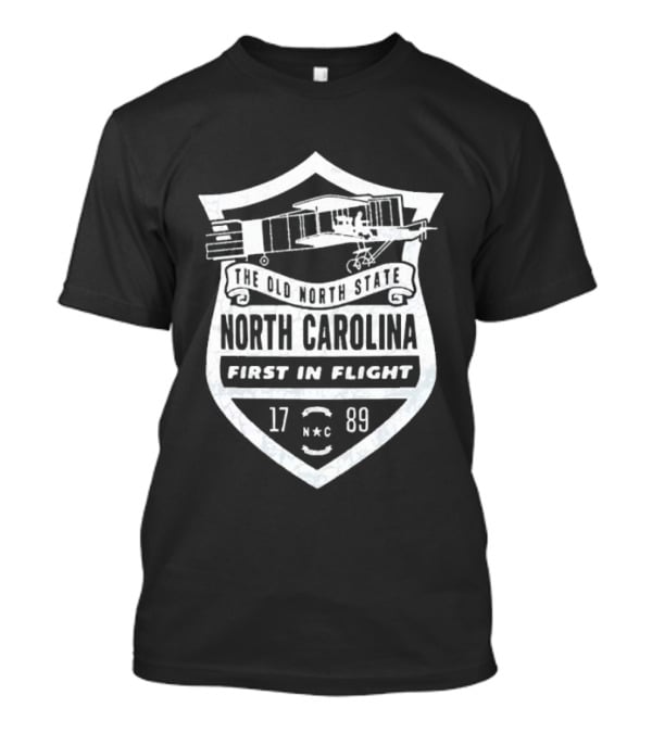 The Old North State North Carolina First In Flight 1789 Wright Flyer T-Shirt