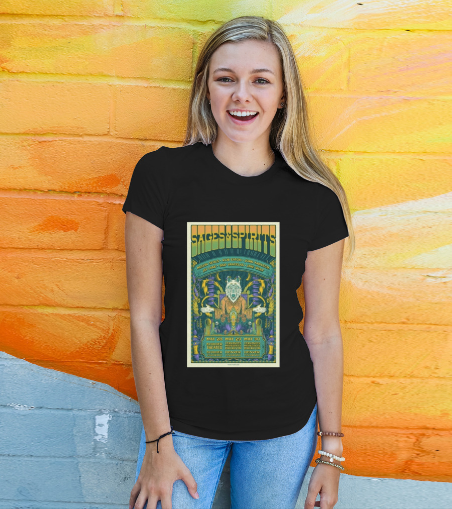 Sages And Spirits In Boulder Cl May 28 2026 T-Shirt