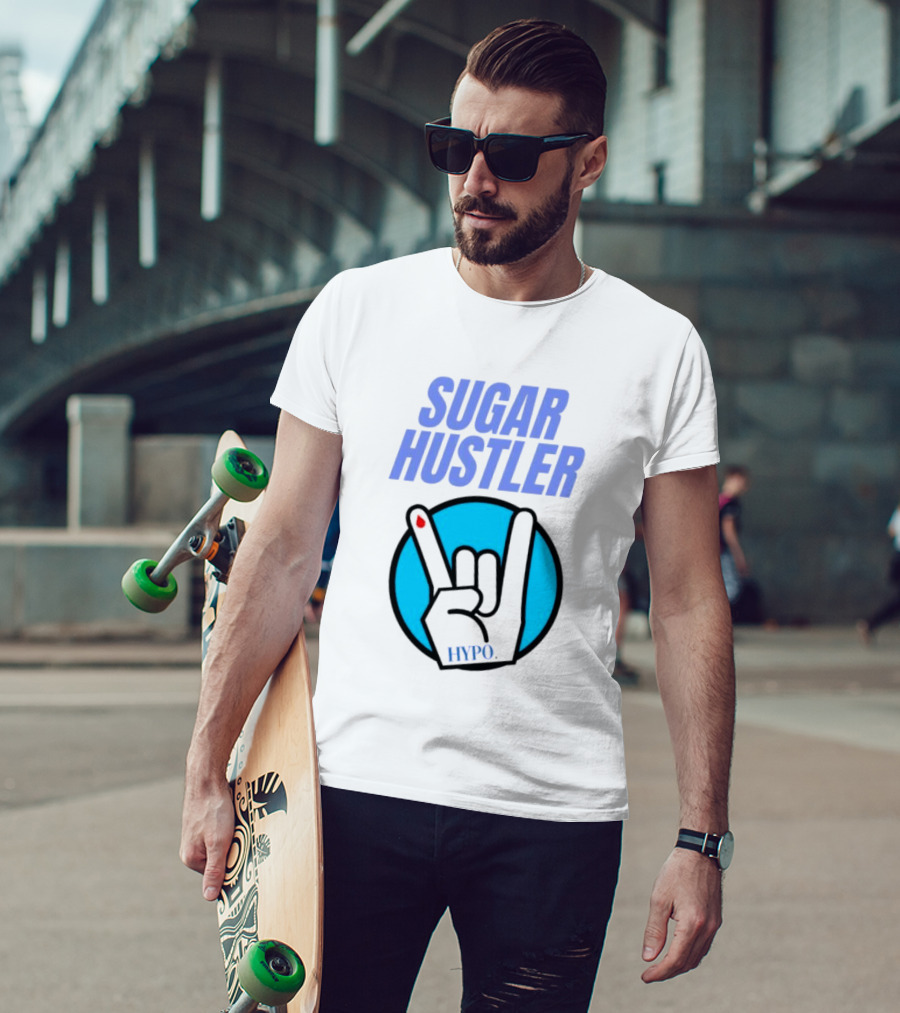 SUGAR HUSTLER HYPO Hand Gesture T-Shirt