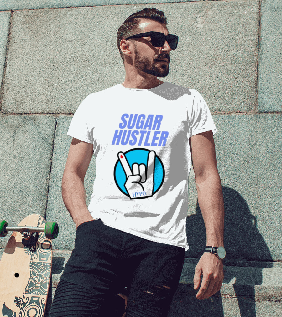 SUGAR HUSTLER HYPO Hand Gesture T-Shirt