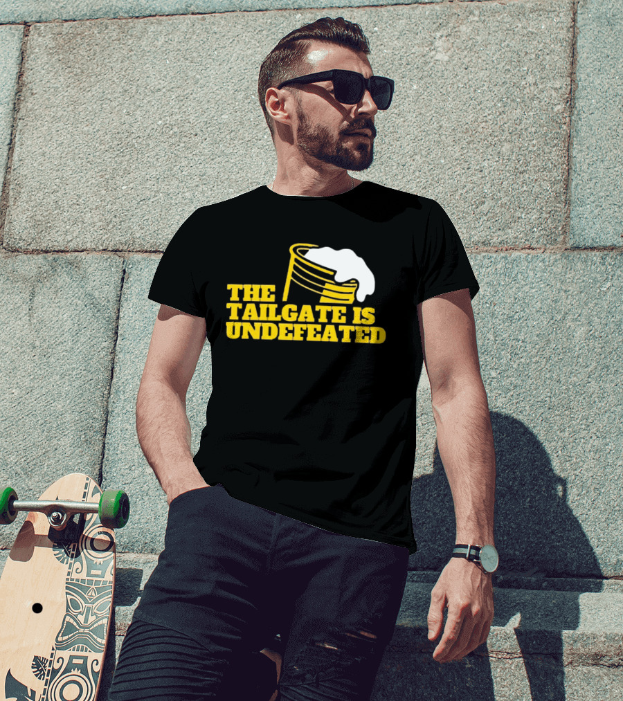 The Tailgate Is Undefeated Michigan Wolverines Football T-Shirt