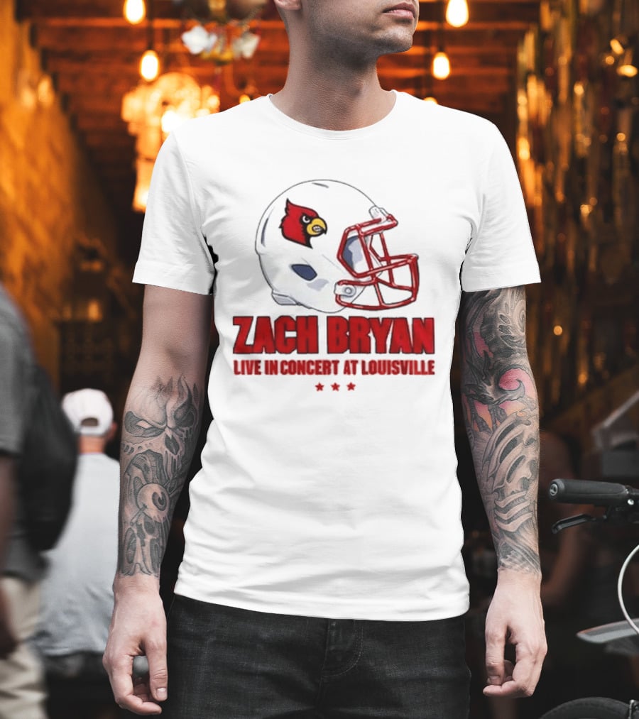 Zach Bryan Live In Concert At Louisville 2026 With Heaven On Tour L&N Federal Credit Union Stadium T-Shirt