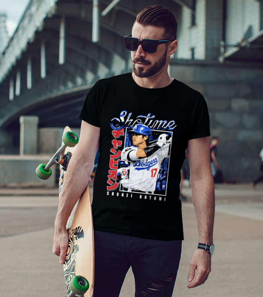 Showtime Shohei Ohtani Dodgers Champion 2026 T-Shirt