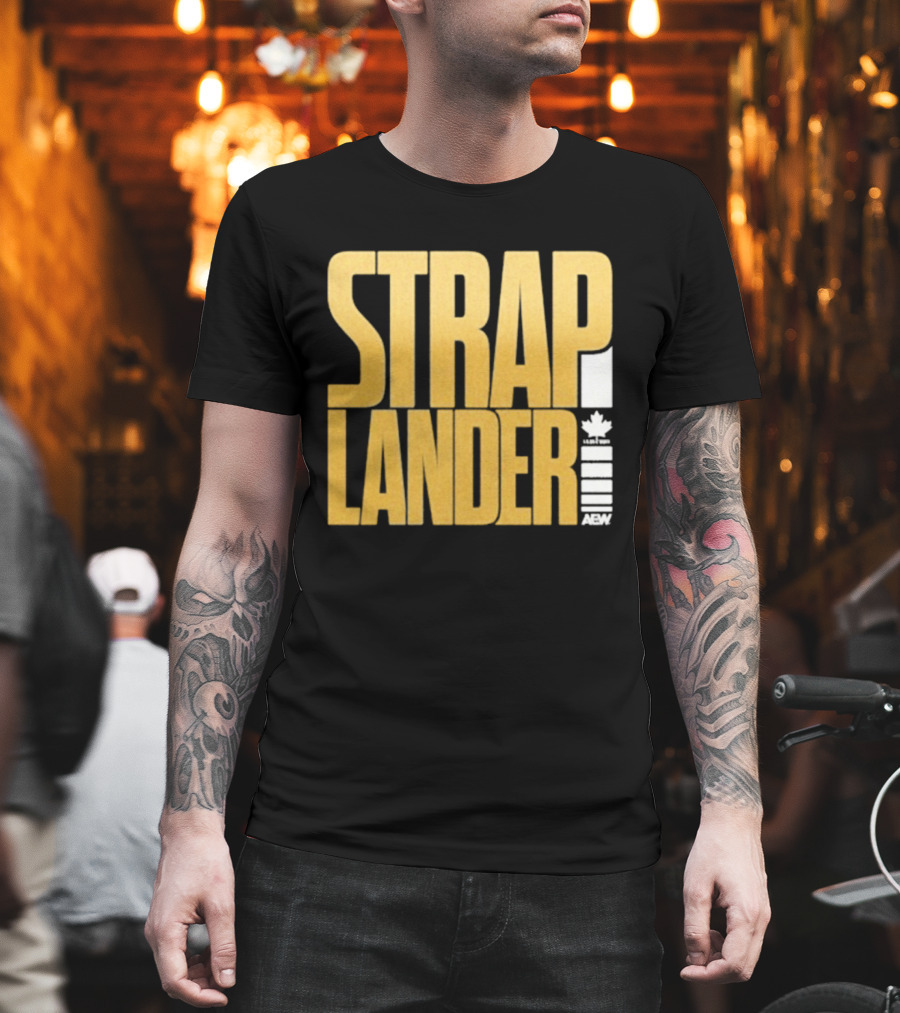 Kris Statlander STRAPlander AEW Championship Wrestling T-Shirt