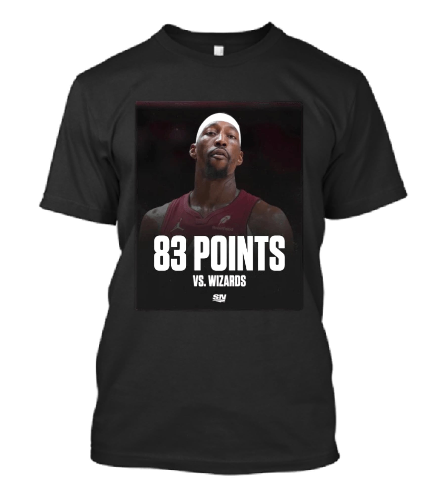 Bam Adebayo 83 Points Vs Wizards SN Sports Raptors T-Shirt