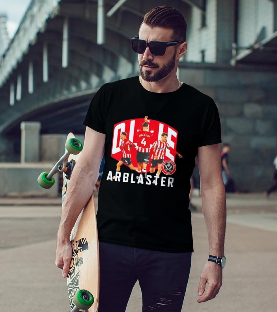 Ollie Arblaster 4 Sheffield United FC Player 1867 T-Shirt