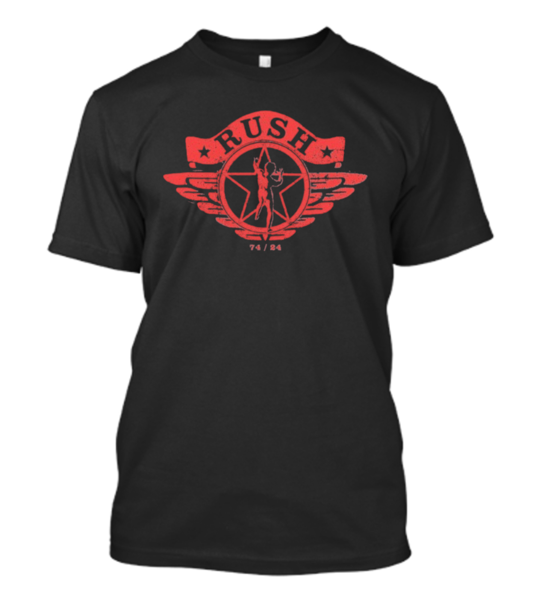 Rush 74 24 Wings Star Man T-Shirt