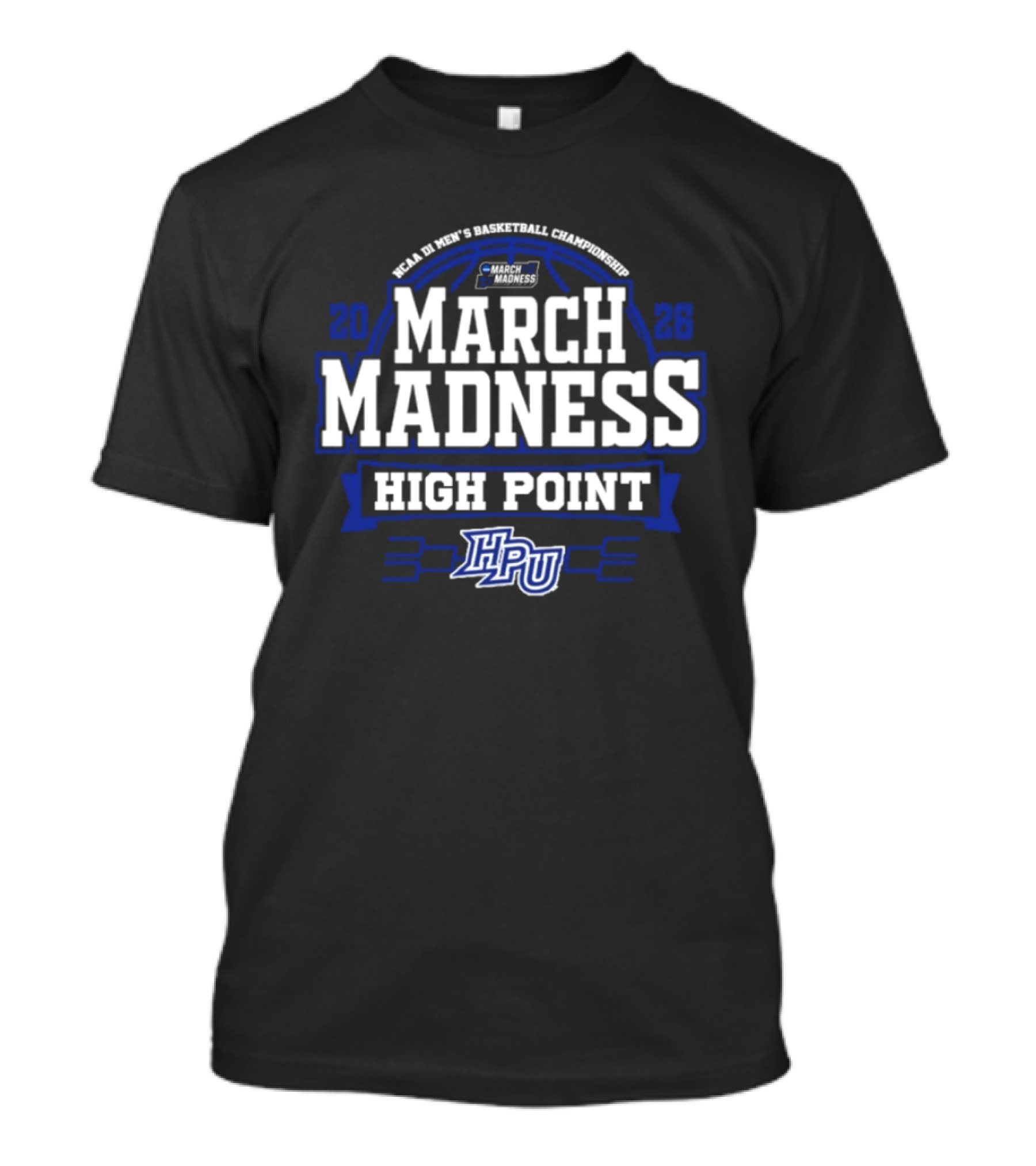 NCAA Men's Basketball Tournament March Madness High Point 2023 HPU T-Shirt