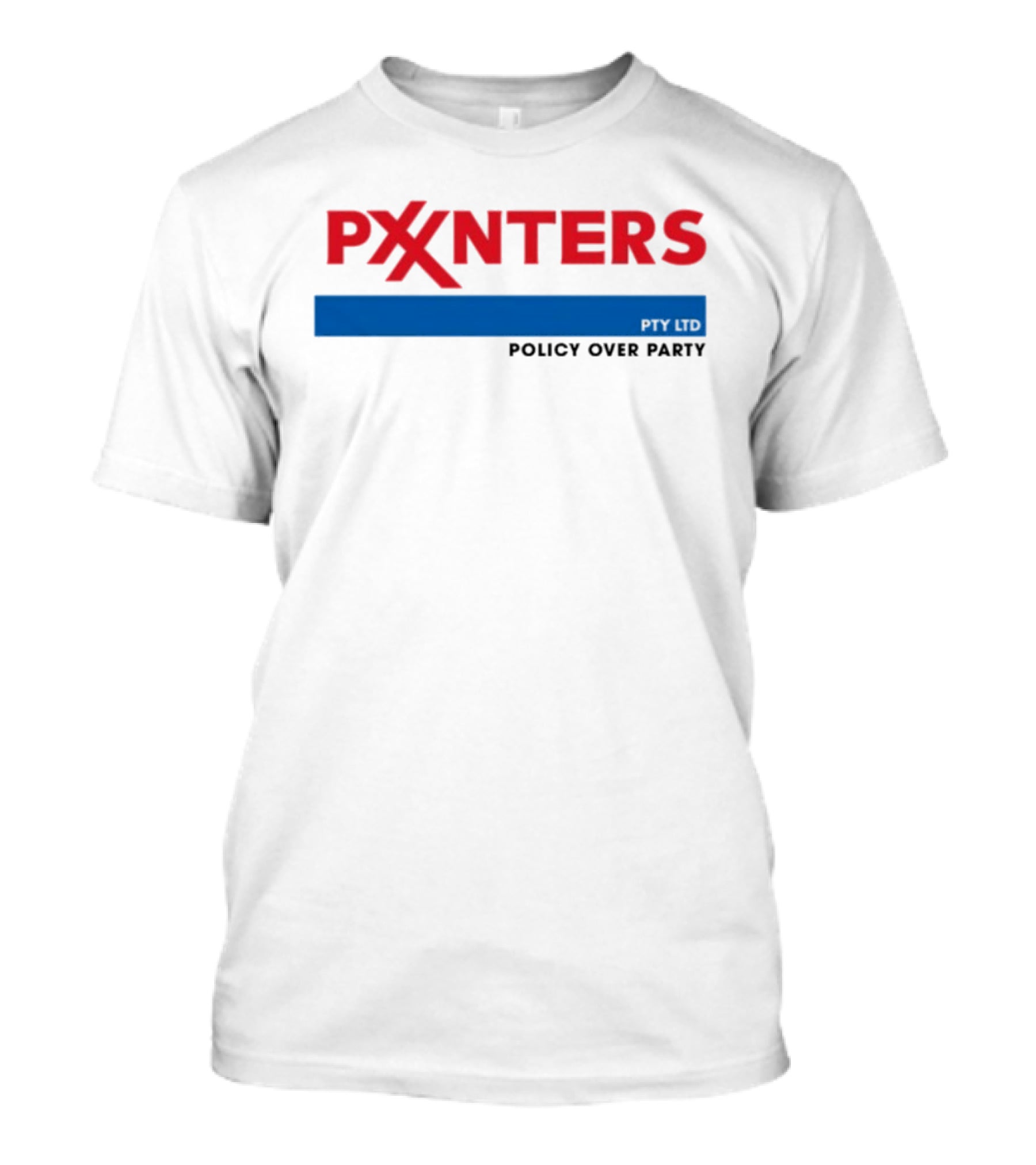 PXXNTERS Policy Over Party Politics T-Shirt