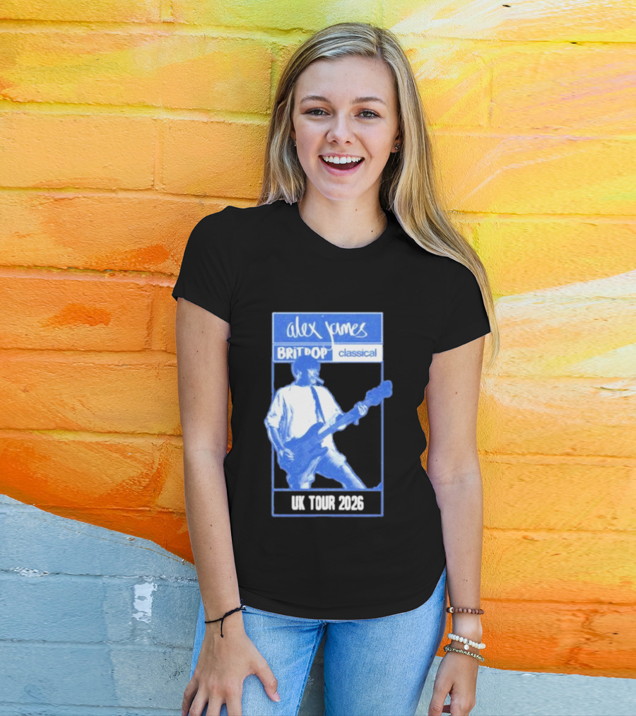 Alex James Britpop Classical UK Tour 2023 T-Shirt
