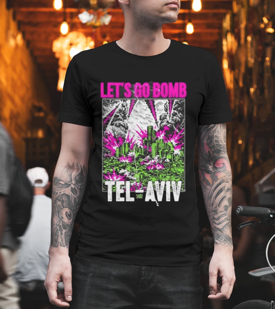 Let’s Go Bomb Tel Aviv Punk Album T-Shirt