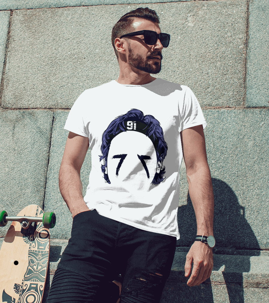 Trey Hendrickson Big Head 91 Baltimore NFL Ravens Elite Swag T-Shirt