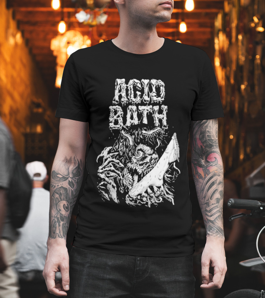 Acid Bath Cinderella Grunge Horror Aesthetic T-Shirt
