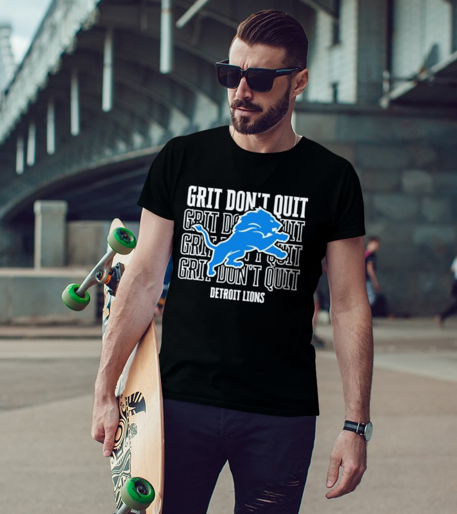 Grit Don’t Quit Detroit Lions Classic T-Shirt