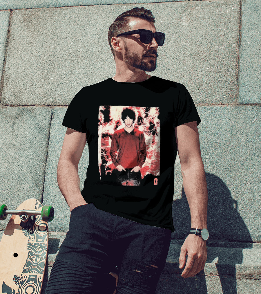 Richard Ashcroft 2026 Tour Classic Photo Red Abstract T-Shirt