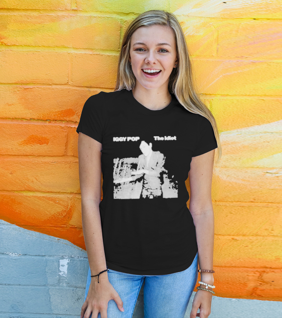 Iggy Pop The Idiot Album Artwork Cover T-Shirt