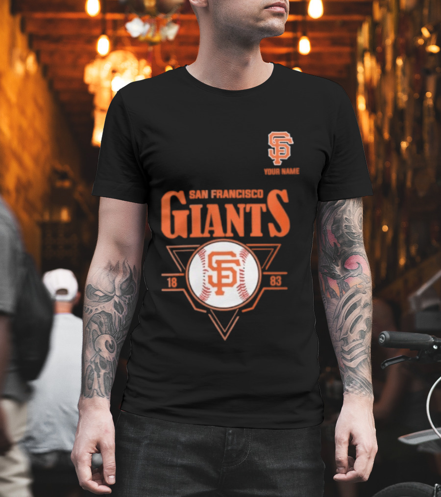San Francisco Giants 1883 Baseball SF Team T-Shirt