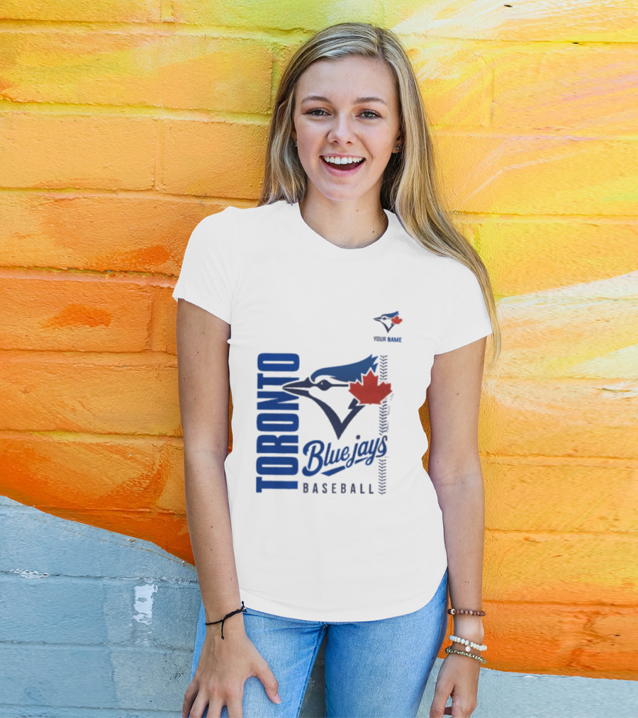 Toronto Blue Jays Baseball Canada Maple Leaf Team Spirit T-Shirt