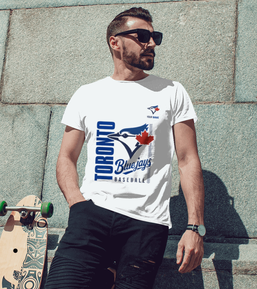 Toronto Blue Jays Baseball Canada Maple Leaf Team Spirit T-Shirt