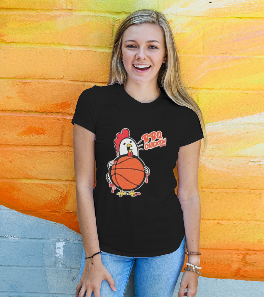 BBQ Chicken Ballers Basketball Most Popular For Sale T-Shirt