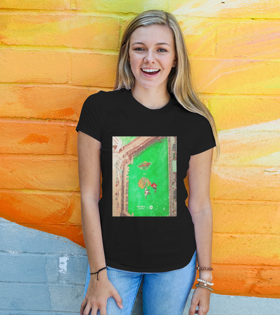 Chicago Blackhawks Vs Minnesota Wild March 17 8:30 PM Stadium TNT T-Shirt