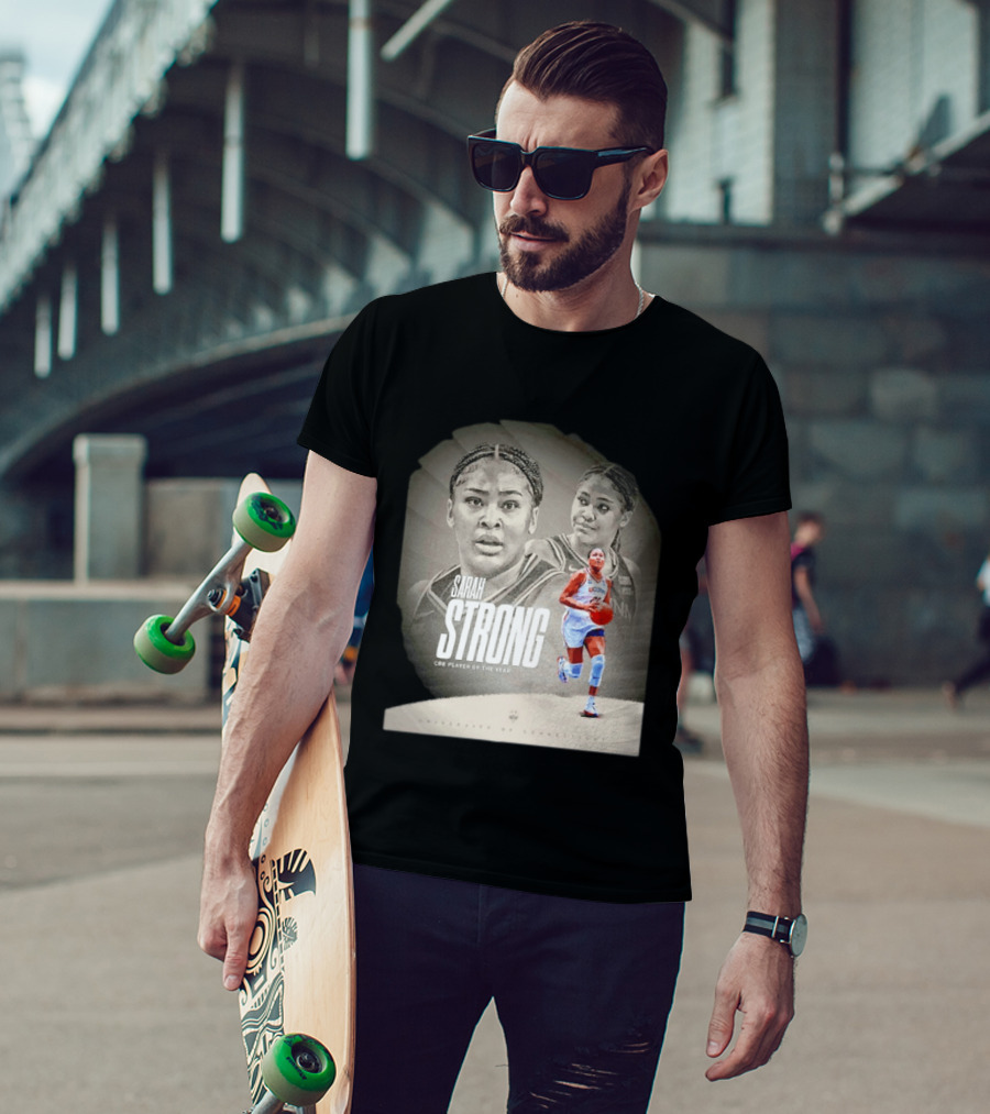 Sarah Strong UConn Huskies CBB Player Of The Year University Of Connecticut T-Shirt