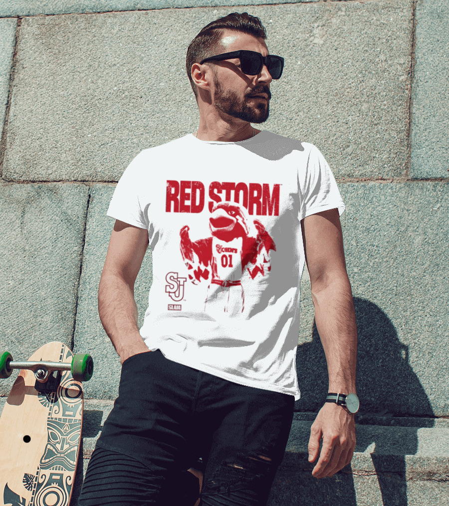 St. John's Red Storm SJ Mascot 01 T-Shirt