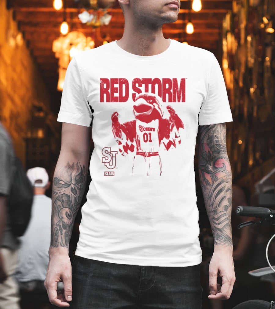 St. John's Red Storm SJ Mascot 01 T-Shirt