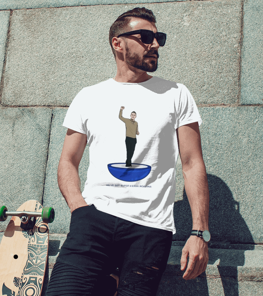 Super Kieran McKenna Subbuteo Illustration Football T-Shirt