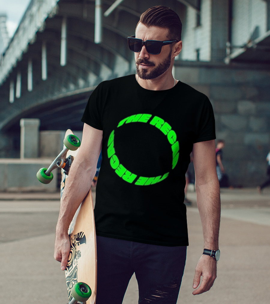 Kneecap The Recap Circular Green T-Shirt