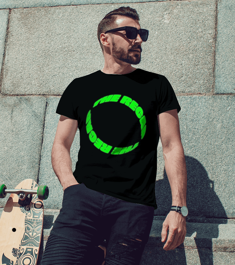 Kneecap The Recap Circular Green T-Shirt
