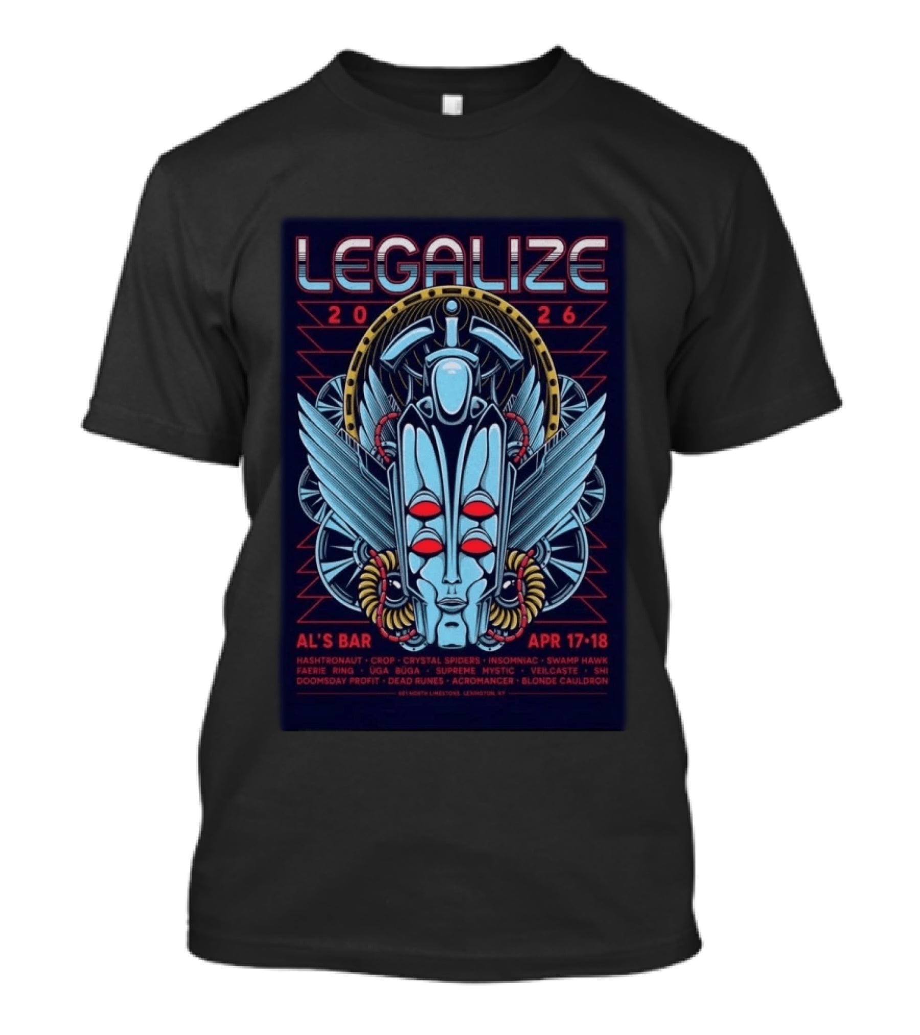 Legalize 4 17 4 18 2026 Lexington KY T-Shirt